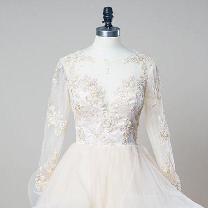 Ball Gown Wedding Dress, Organza Wedding Dress,..