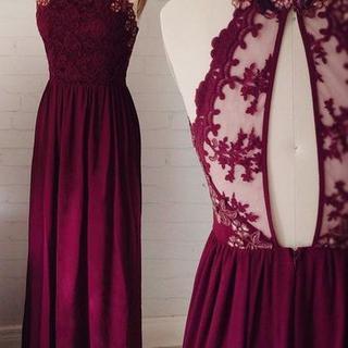 Lace Backless Fashion Prom Dress,sexy Party..