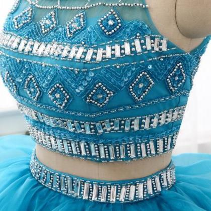 2018 Ball Gown Quinceanera Dresses Two Pieces..