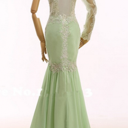 Sexy Dress Mermaid Night Long Lace Sleeves Of..