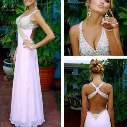 A line Junior Sexy Formal Backless ..