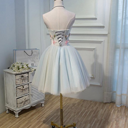Short/mini Prom Dresses, Grey Mini Party Dresses,..