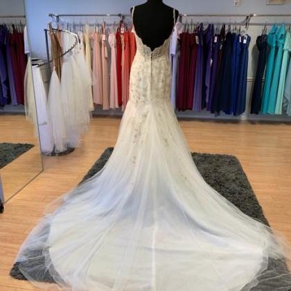 Ivory Formal Wedding Dress,pl0185