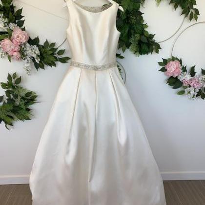 Off White Formal Wedding Dress,pl0239
