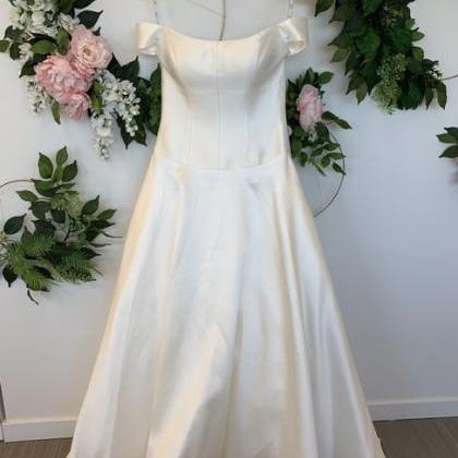 Off White Formal Wedding Dress,pl0246