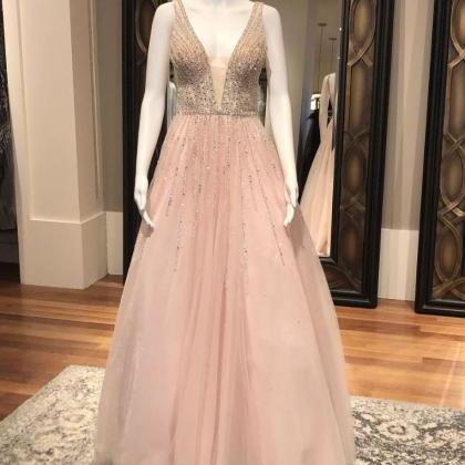 Elegant A-Line V-Neck 3/4-Sleeve Beaded White Midi Prom Dress for Women Custom