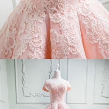 Sweetheart Off The Shoulder Tulle And Satin Ball..