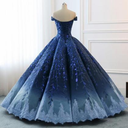 High Quality 2021 Modest Prom Dresses Ombre Royal..