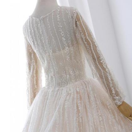 2021 Slim Large Size Lace A-line Wedding Dresses..