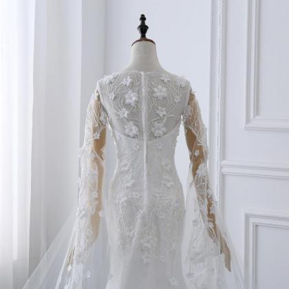 Super Fashion Mermaid Wedding Dresses White With..
