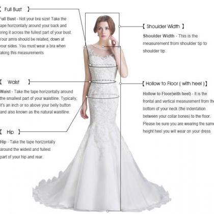 A-line Prom Dress Evening Dress Wedding Dress..