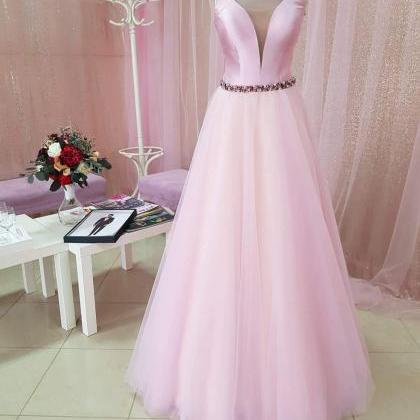 Real Made Prom Dresses,a-line Charming Formal Prom..
