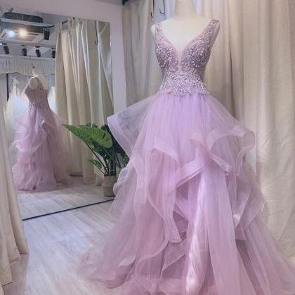 Real Made Ball Gown Prom Dresses, Long Prom Dress,..