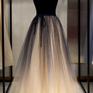 Elegant Sweetheart A-line Dresses, Evening Dress..