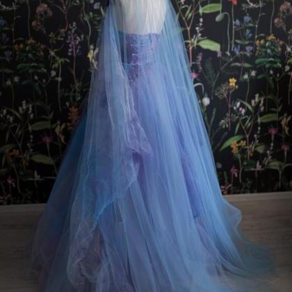 Blue Prom Dresses, Long Prom Dresses, Evening..