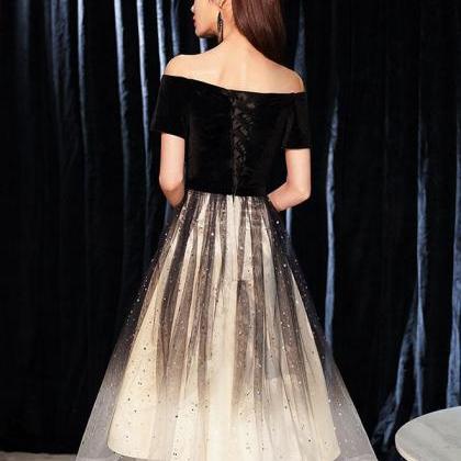 426D Black Tulle and Sequin Dress main image 0