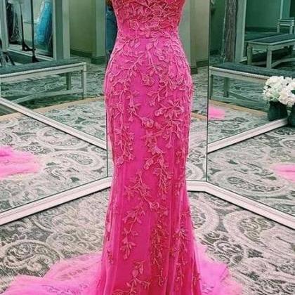 Pink Prom Dress, Prom Dresses, Evening Dress,..