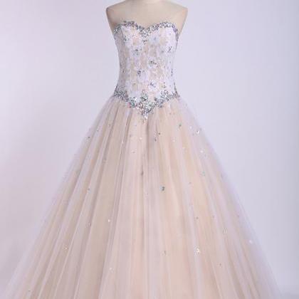 Quinceanera Dresses Sweetheart Beaded Neckline And..