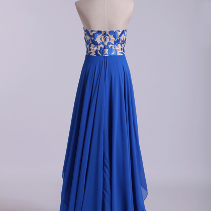 Prom Dresses Seetheart Princess With Embroidery..