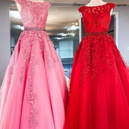 Lace Prom Dress 2022, Formal Ball Dress, Evening..