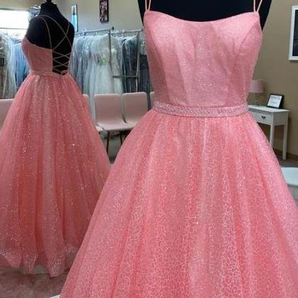 Sparkling Prom Dress Long, Formal Ball Dress,..
