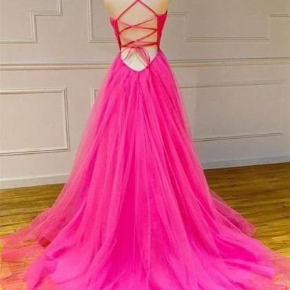 Style Prom Dress Lace Up Back, Homecoming Dress..