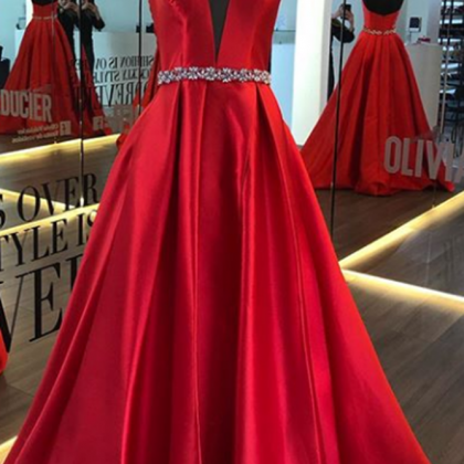 Halter Neck Long Prom Dresses With Beading
