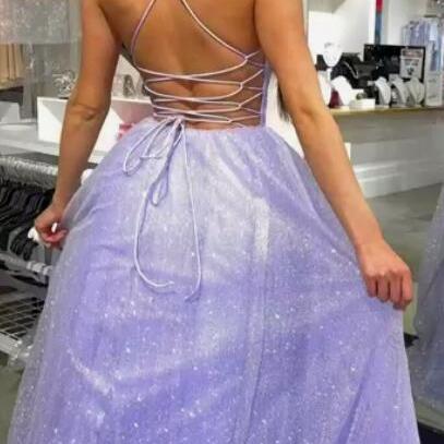 Sparkly Ball Gown Prom Dresses Long