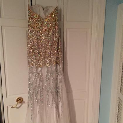 Prom Dresses Sexy Mermaid Luxury Sparkle Bling..