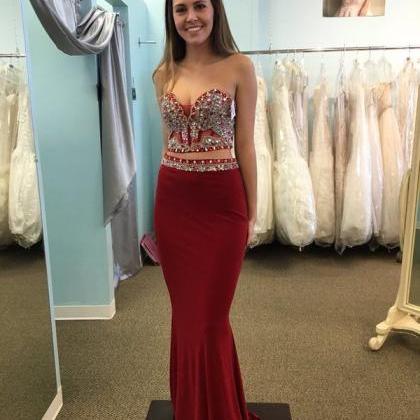 Sexy Prom Dresses Cheap Mermaid Two..