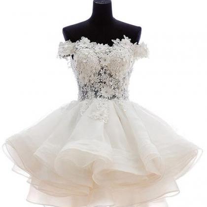 Lovely, Ball Gown, Off-shoulder, Knee Length,..