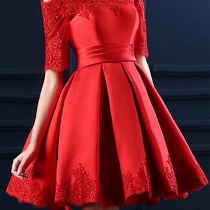 Lace Homecoming Dress,charming Homecoming Dress,..