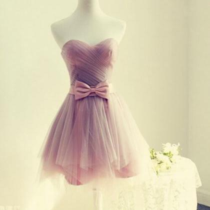 Dream State Homecoming Dress,pink Short Prom..