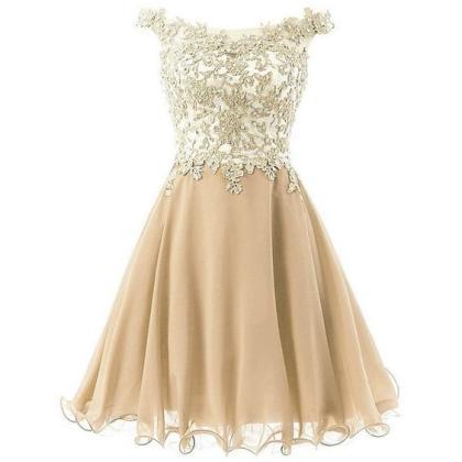 2019 Straps Lace Homecoming Dress, Bodice Short..