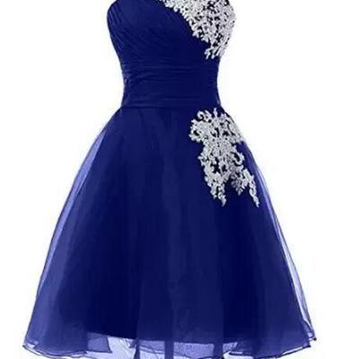 Royal Blue Homecoming Dress,backless Prom..