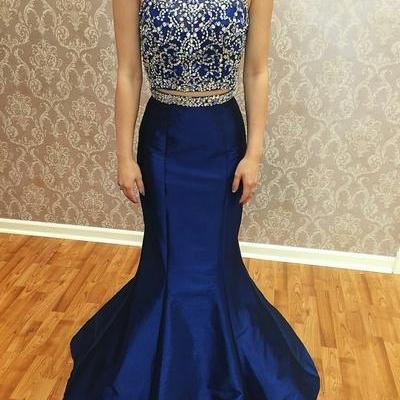 Charming Prom Dress,Two Piece Prom ..
