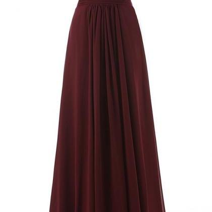 2016 Custom Made,burgundy Prom Dresses,sexy See..