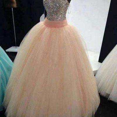 Beading Sweetheart Ball Gown Long Tulle..