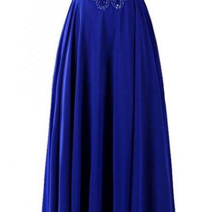 2016 Custom Charming Royal Blue Prom Dress, Sexy..