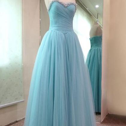 2017 Custom Made Elegant Sweetheart Prom Dress..