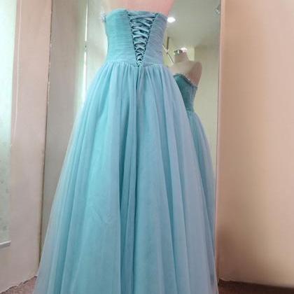 2017 Custom Made Elegant Sweetheart Prom Dress..