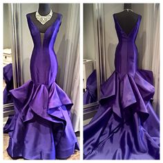 2017 Custom Made Charming Purple Prom Dress,sexy..