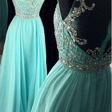 2017 Custom Made Gorgeous Chiffon Prom Dress,see..