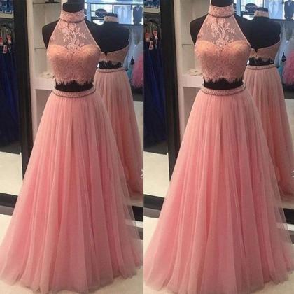2017 Custom Made Charming Two Pieces Prom..