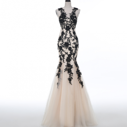 Sexy Champagne Party Prom Dress ,long Robe De..