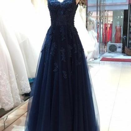 Charming Prom Dress,sleevelss A Line Prom..