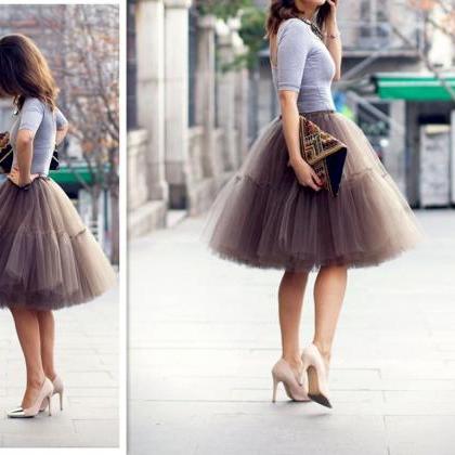 Fashion Skirt,Tulle Skirt,Charming ..