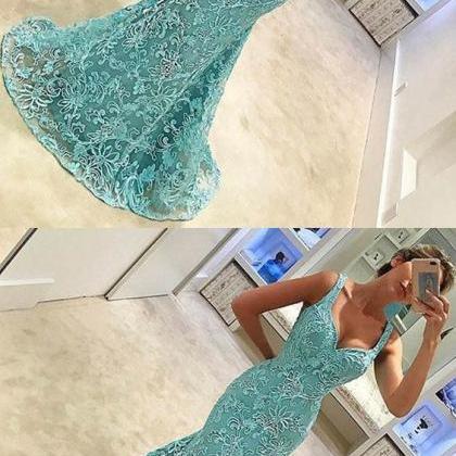 Lace Mermaid Prom Dresses, Mermaid Prom Dresses..
