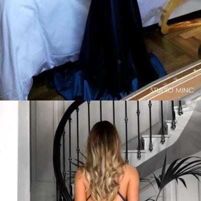 2023 New Mermaid Shirt Dress Prom Dresses,Sexy Prom Dresses,Backless Evening Dresses