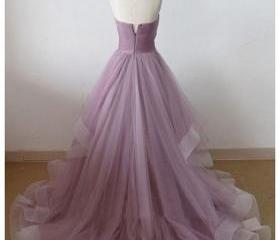 Couture & Ornate A-line Sweetheart Ruched Sleevelss Formal Party Prom Dress main image 0